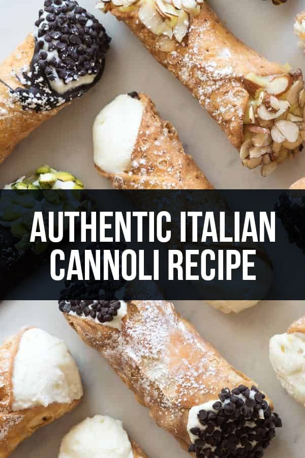 Authentic Italian Cannoli Recipe
