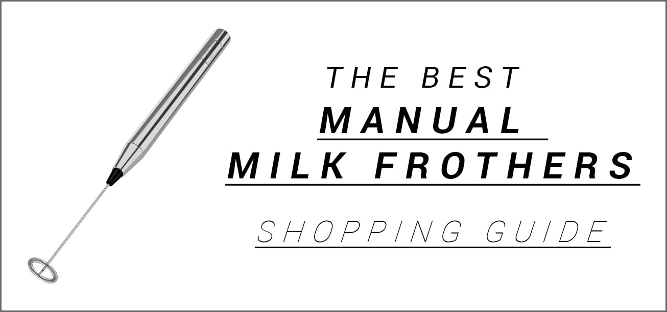 Manual Handheld Milk Frother Foamer Mixer Stainless Steel Coffee Latte –  Coffee Supplies Depot