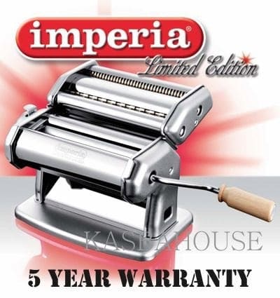Imperia 2 mm / 3/32 Tagliatelle Pasta Cutter for Manual and Electric Pasta  Machines