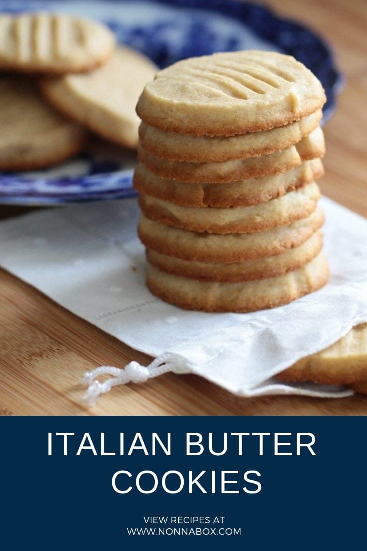 Authentic Italian Butter Cookies Recipe - Homemade biscotti